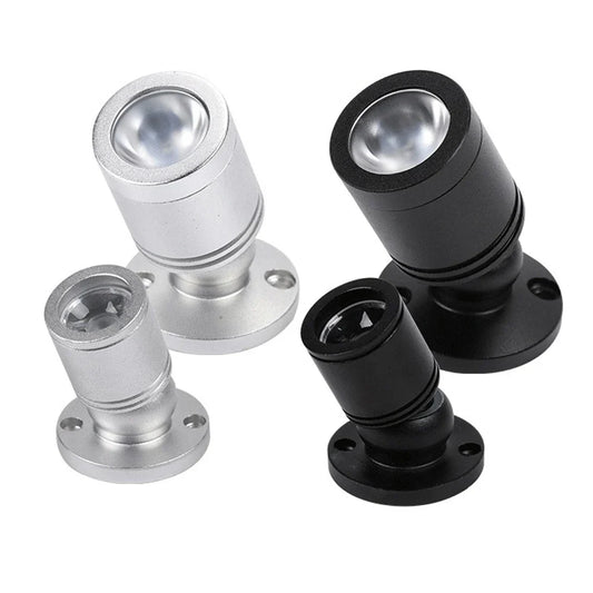 Mini LED Spot LuxoDot| 1W/3W| USB-Spotlicht für Vitrinen & Deko| Warm- & Kaltweiß| Aluminiumgehäuse – Saisonale Dekoration