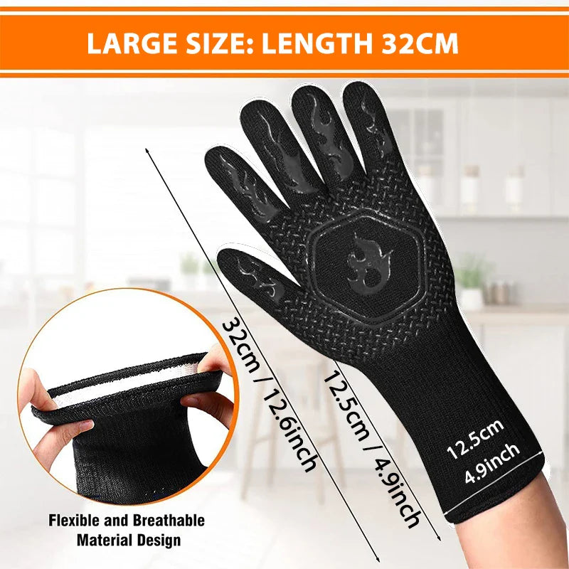 ThermaGrip Hitzebeständiger Grillhandschuh – Bild 4 von 8