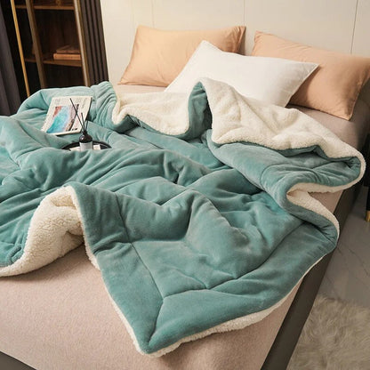 VeluWool- Doppelseitige Decke für Sofa oder Bett – Bild 7 von 9