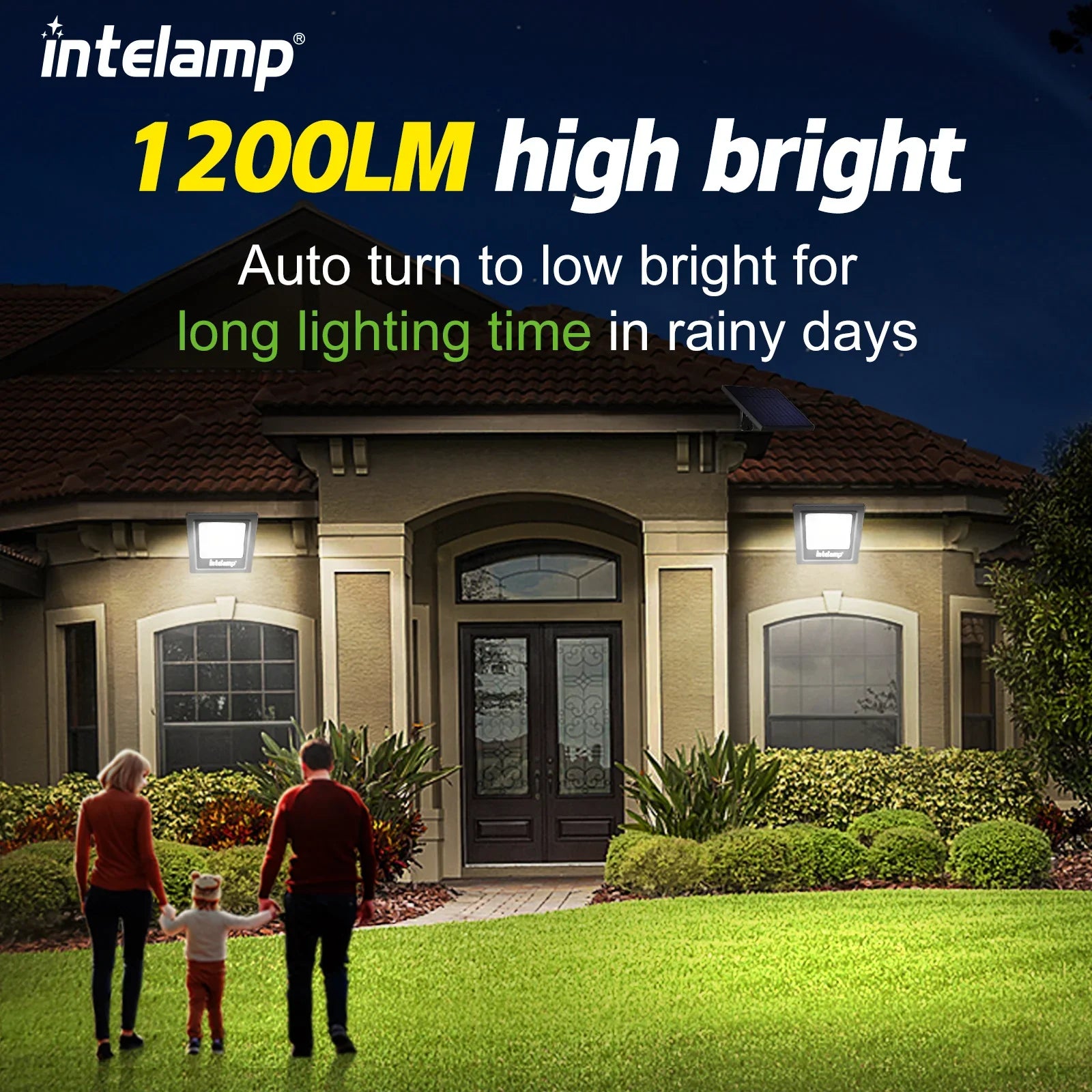 Solar LED Sicherheitsstrahler LumiSecure Duo – Bild 6 von 6