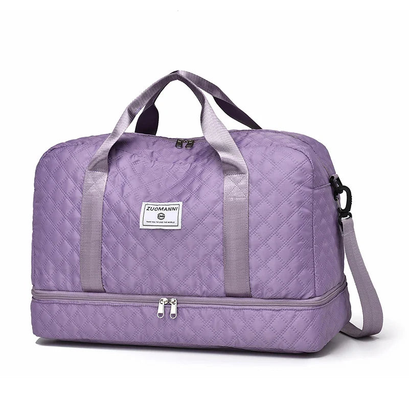 Raumio TravelFlex Leichte Reisetasche mit Rautenmuster – Bild 7 von 17