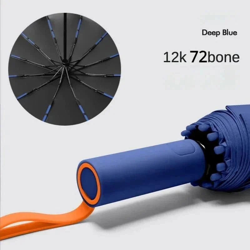 WeatherGuard – Wind- und wasserdichter Taschenschirm – Bild 12 von 13