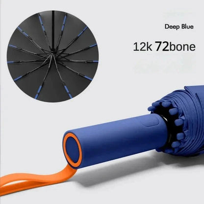WeatherGuard – Wind- und wasserdichter Taschenschirm – Bild 12 von 13