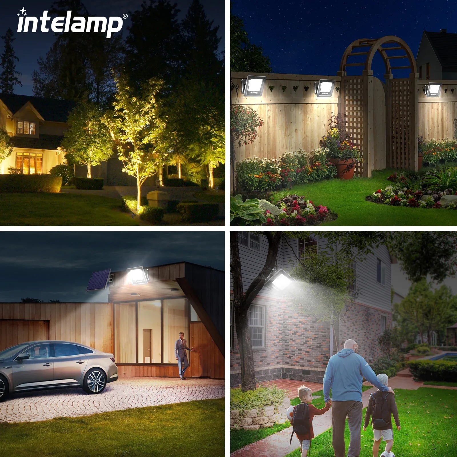 Solar LED Sicherheitsstrahler LumiSecure Duo – Bild 2 von 6