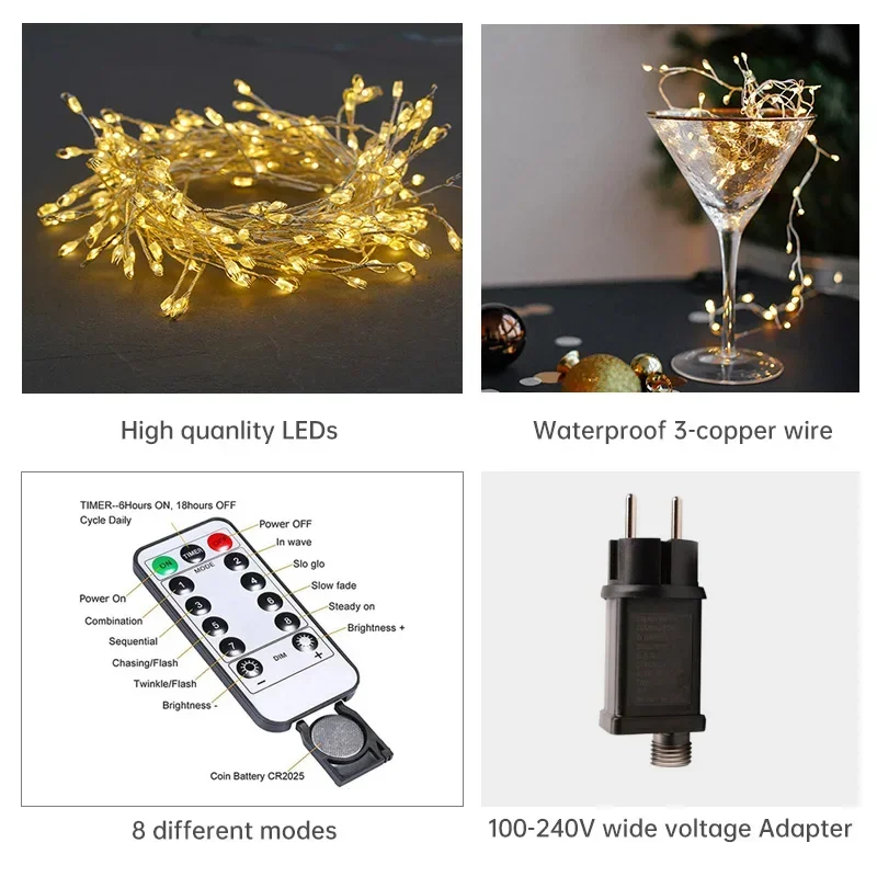 Cluster LED-Lichterkette Lumistra – Bild 2 von 7