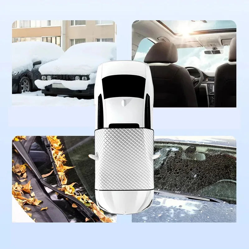 Magnetische Auto-Windschutzscheibenabdeckung FrostGuard Max – Bild 3 von 6