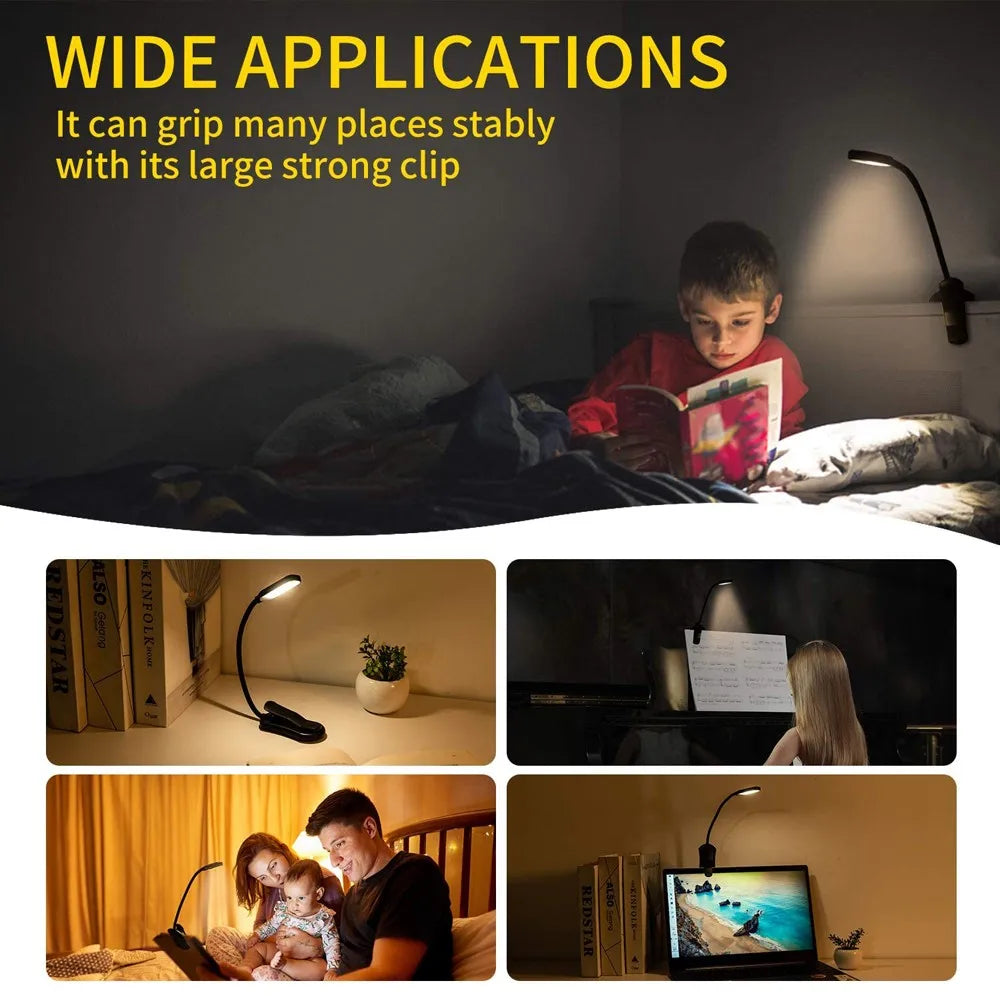 LumiLeaf 7 LED Leselampe – Bild 5 von 8