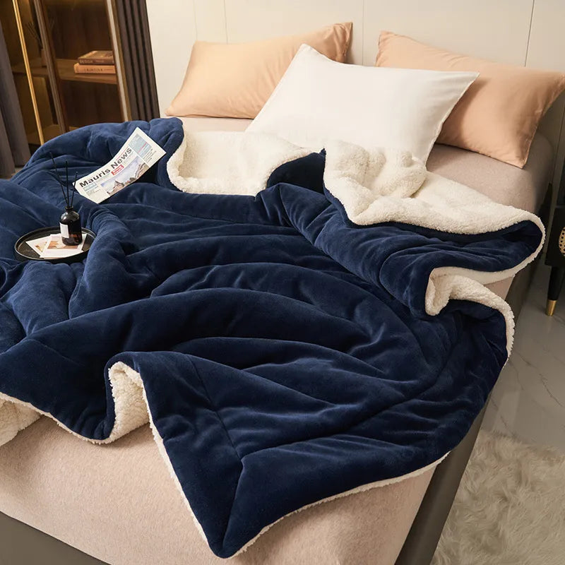 VeluWool- Doppelseitige Decke für Sofa oder Bett – Sofa & Sessel