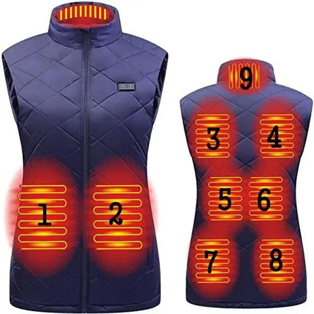 ThermaBelle Damen Heizweste – Bild 7 von 9