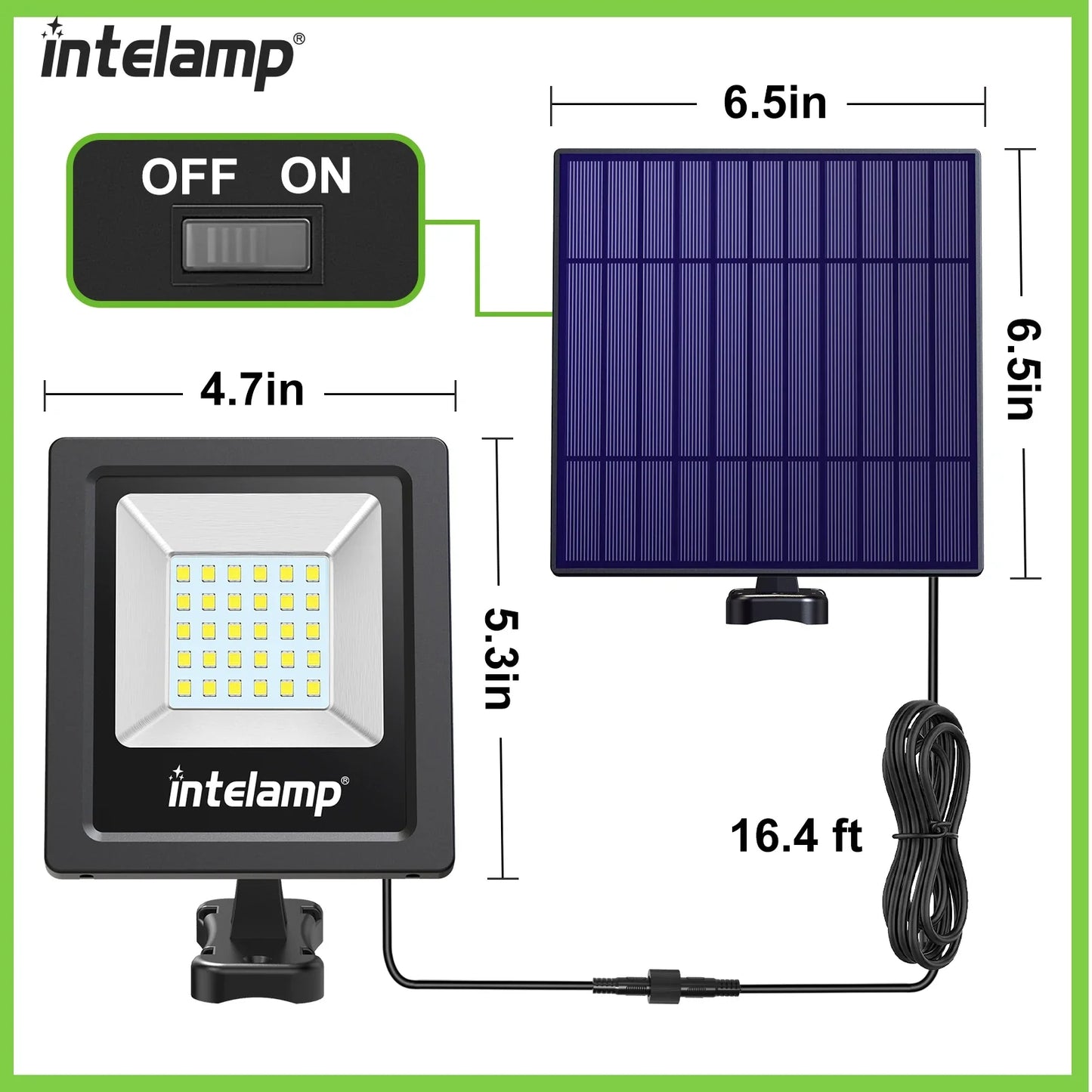 Solar LED Sicherheitsstrahler LumiSecure Duo – Bild 3 von 6