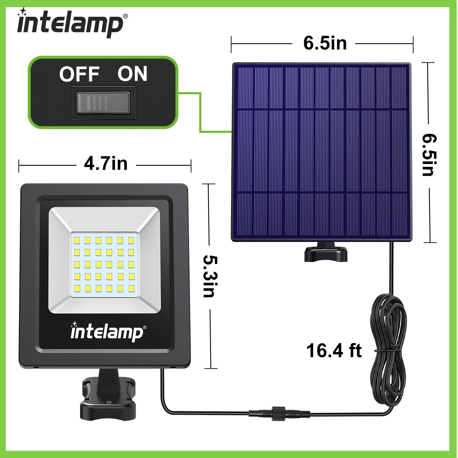 Solar LED Sicherheitsstrahler LumiSecure Duo – Bild 3 von 6