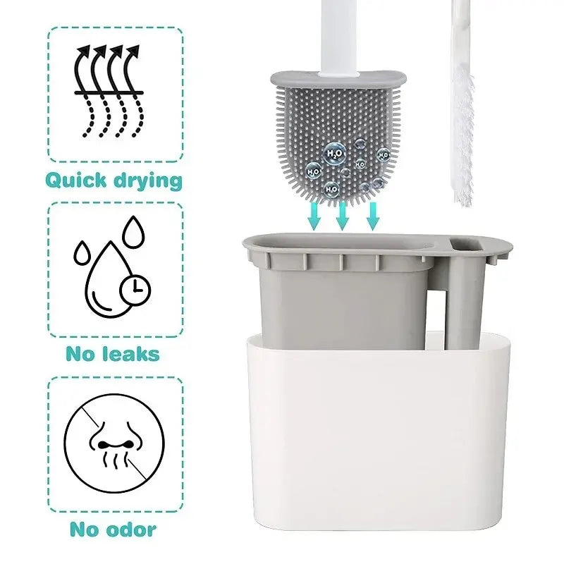 Toilettenbürste HygieBrush DuoClean – Bild 3 von 6