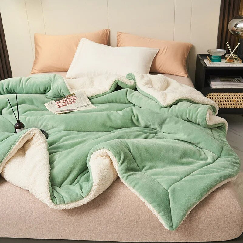 VeluWool- Doppelseitige Decke für Sofa oder Bett – Bild 6 von 9