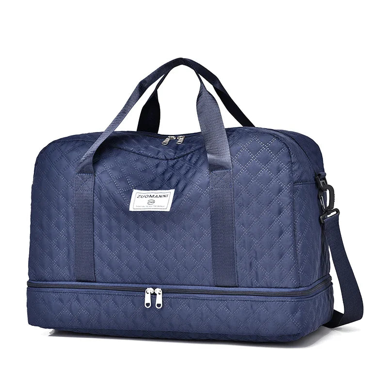 Raumio TravelFlex Leichte Reisetasche mit Rautenmuster – Bild 13 von 17