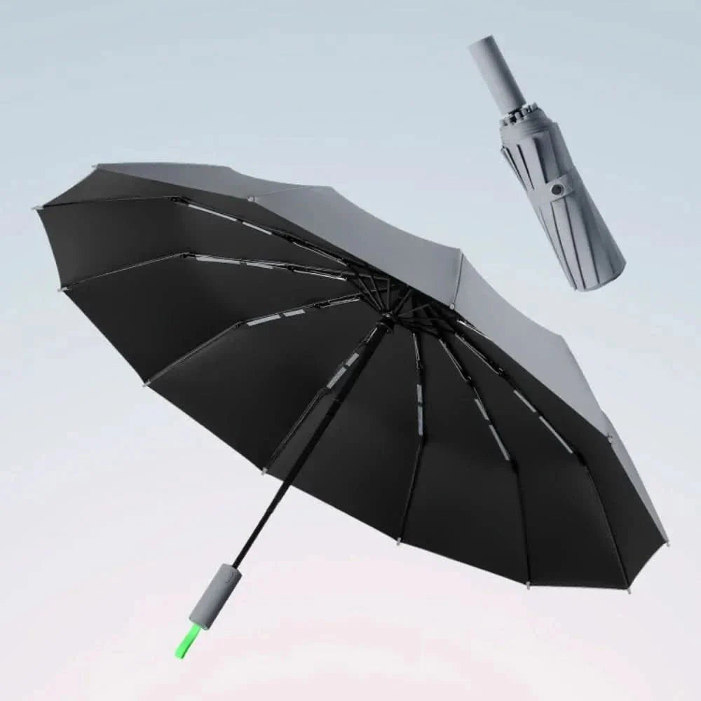 WeatherGuard – Wind- und wasserdichter Taschenschirm – Bild 2 von 13