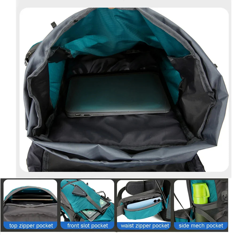 Alpivento 70L Trekkingrucksack – Bild 4 von 9