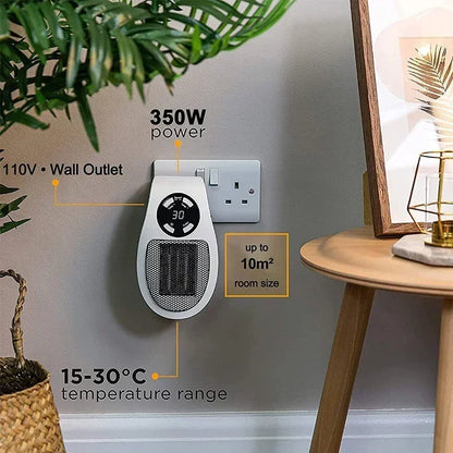 ThermoEase 350W Kompakt-Heizgerät – Bild 2 von 7