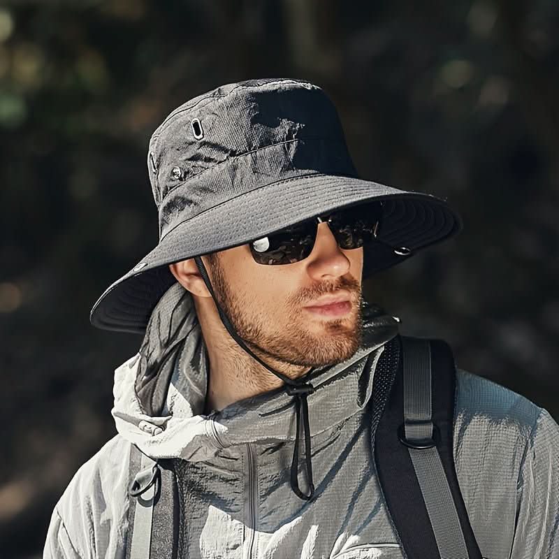 SUNSAFE Hat – Atmungsaktiver Sonnenhut mit UV-Schutz für Outdoor-Abenteuer – Camping & Outdoor