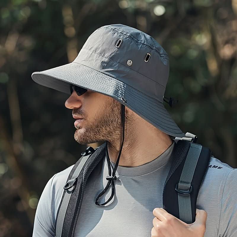 SUNSAFE Hat – Atmungsaktiver Sonnenhut mit UV-Schutz für Outdoor-Abenteuer – Bild 4 von 5