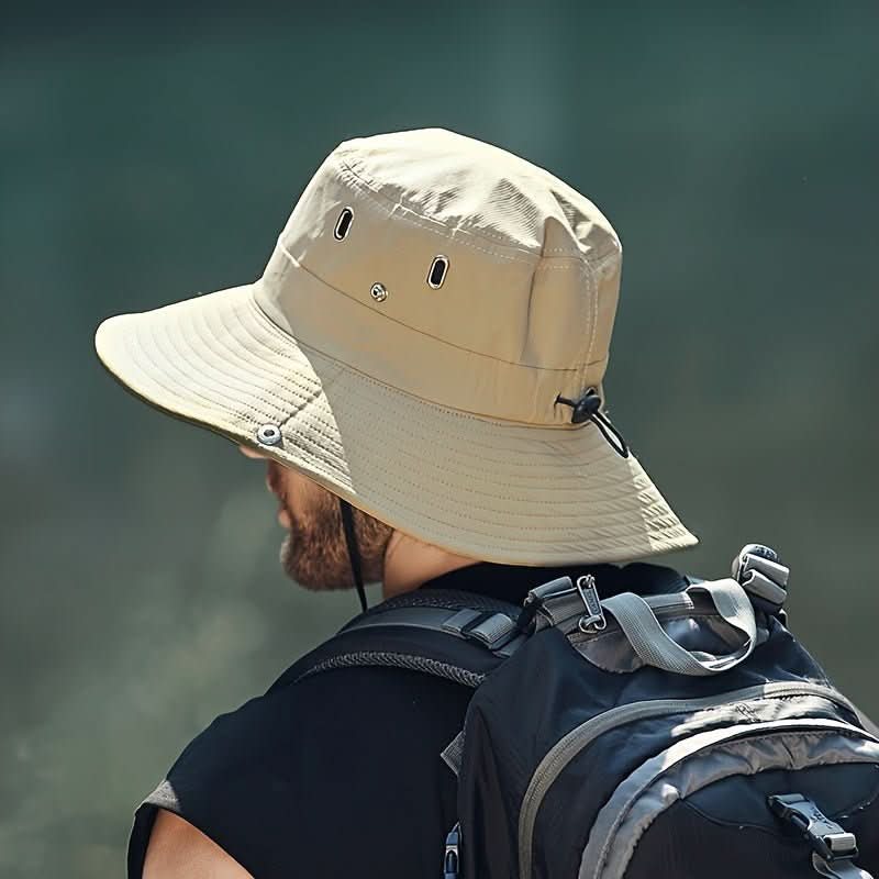 SUNSAFE Hat – Atmungsaktiver Sonnenhut mit UV-Schutz für Outdoor-Abenteuer – Bild 5 von 5