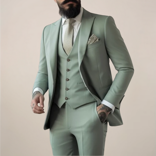 Florian | Herren Frühlings Dreiteiliger Anzug Set – Anzug & Blazer