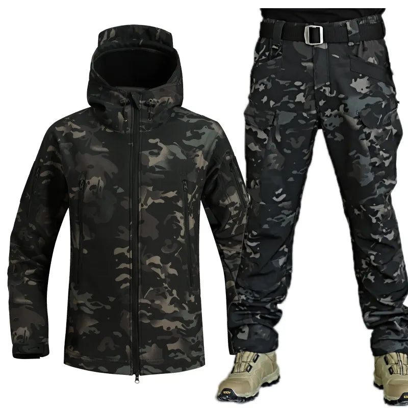 Herren multifunktionale Jacke mit Fleece-Innenfutter und Reißverschluss – Heidi-Mode – Bild 11 von 13