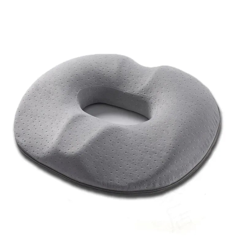 OrthoRelax| Sitzkissen mit Memory-Schaum| Entlastung für Steißbein & Wirbelsäule| Ergonomisch & Bequem – Kissen