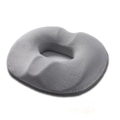 OrthoRelax| Sitzkissen mit Memory-Schaum| Entlastung für Steißbein & Wirbelsäule| Ergonomisch & Bequem – Kissen