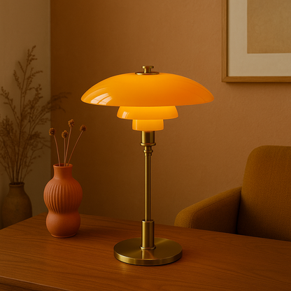 Skandinavische minimalistische Tischlampe – Bild 2 von 9