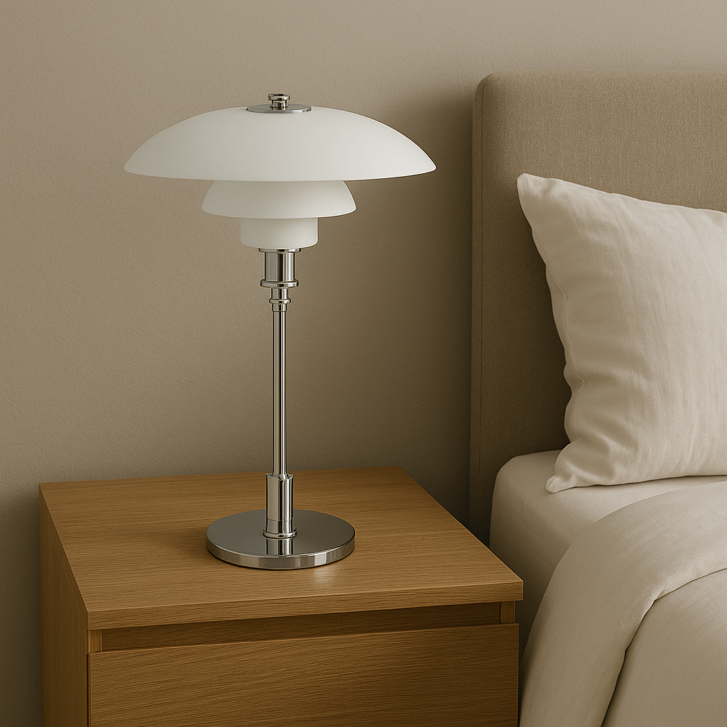 Skandinavische minimalistische Tischlampe – Bild 5 von 9
