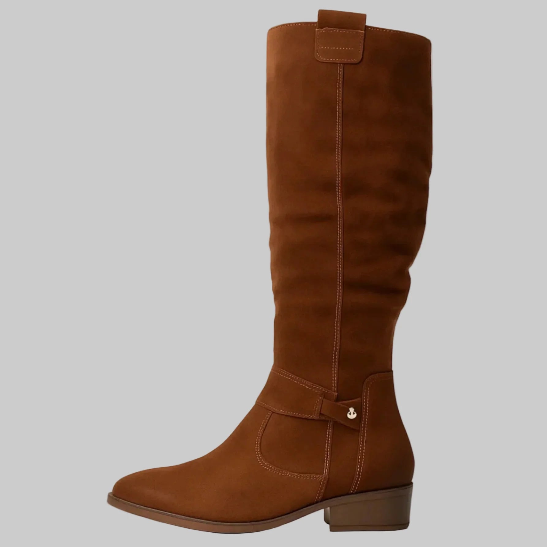 Warme Wildlederstiefel - Gemütliche Winterschuhe – Bild 3 von 13