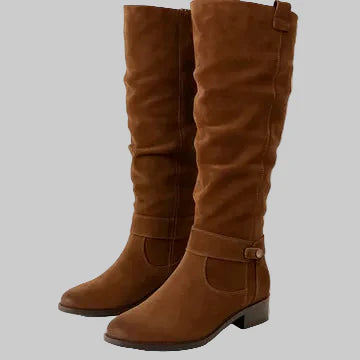 Warme Wildlederstiefel - Gemütliche Winterschuhe – Bild 2 von 13
