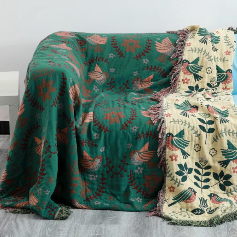 NordicNest – Wendbare Wurfdecke im skandinavischen Stil
