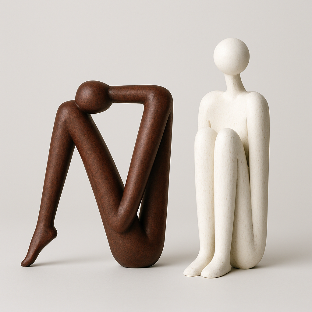 Sculptura – Buchstützen im skulpturalen Design