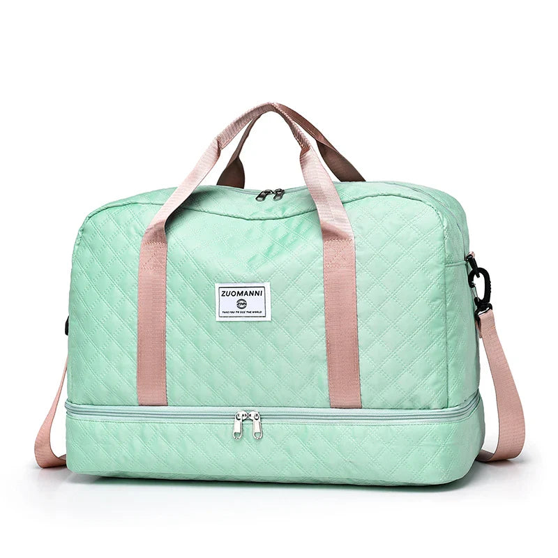 Raumio TravelFlex Leichte Reisetasche mit Rautenmuster – Bild 14 von 17