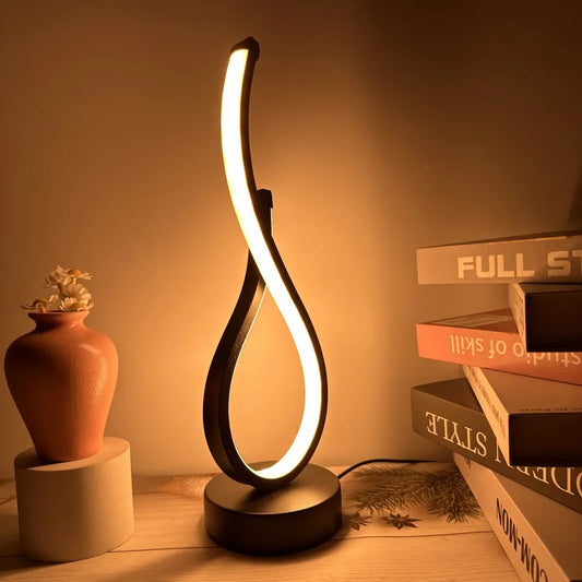 Lumoara LED Tischlampe| Dimmbar| 3 Lichtfarben| Modernes Design – Tischleuchte