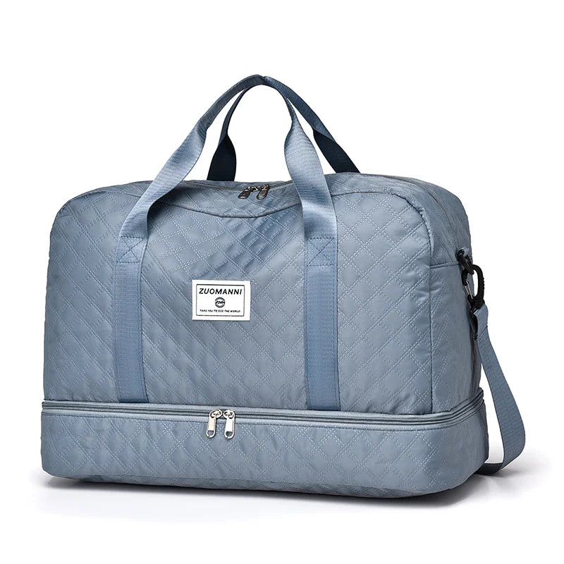 Raumio TravelFlex Leichte Reisetasche mit Rautenmuster – Bild 9 von 17