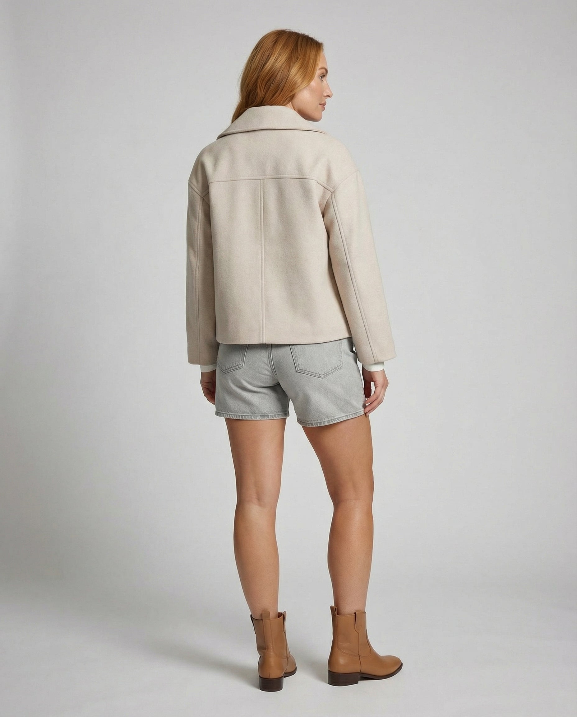 Damen Jacke mit Kurzschnitt & Doppelreiher – Bild 2 von 20