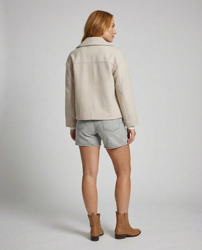 Damen Jacke mit Kurzschnitt & Doppelreiher – Bild 2 von 20