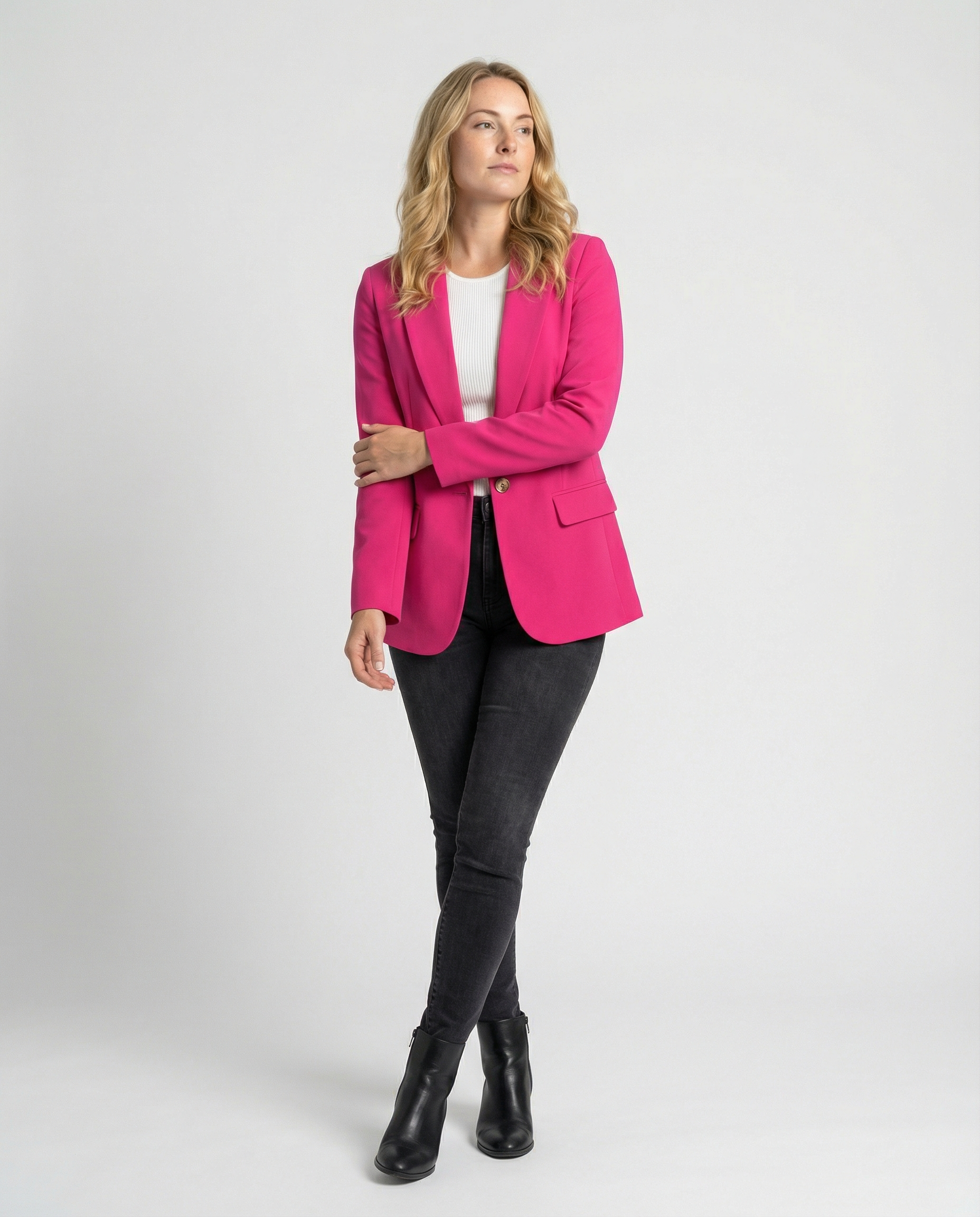 Damen Eleganter Blazer mit Perfekter Passform & Vielseitigem Stil – Bild 9 von 10