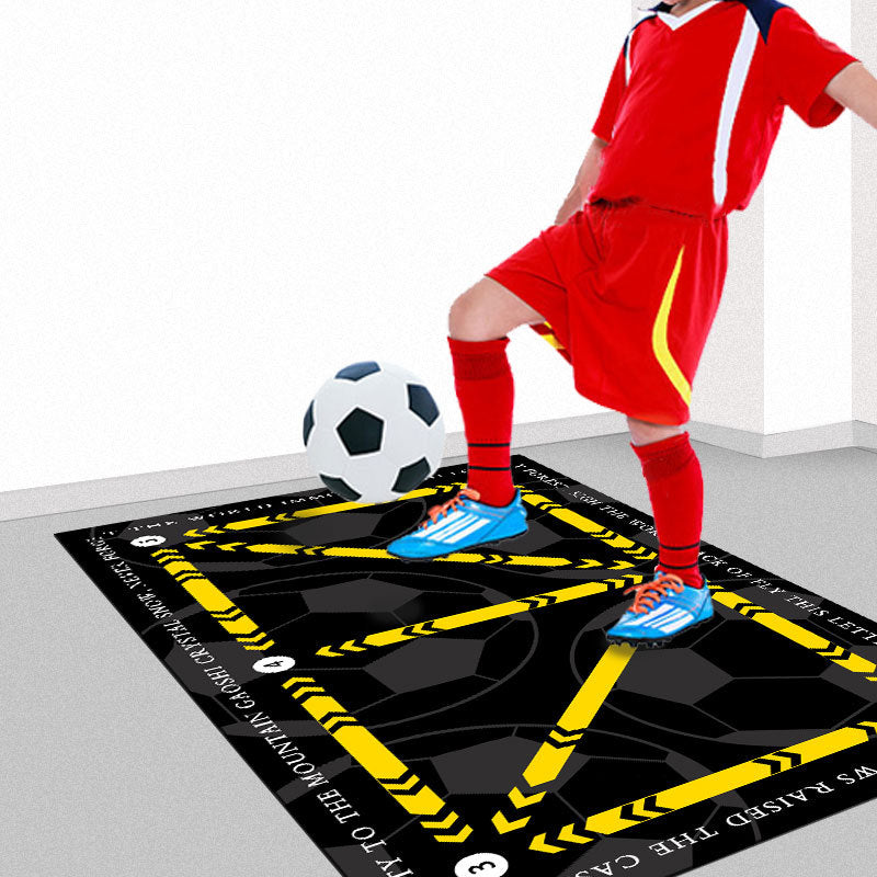 Fußball-Trainingsmatte – Rutschfeste Oberfläche für perfekte Ballkontrolle – 90×60 cm – Bild 2 von 9