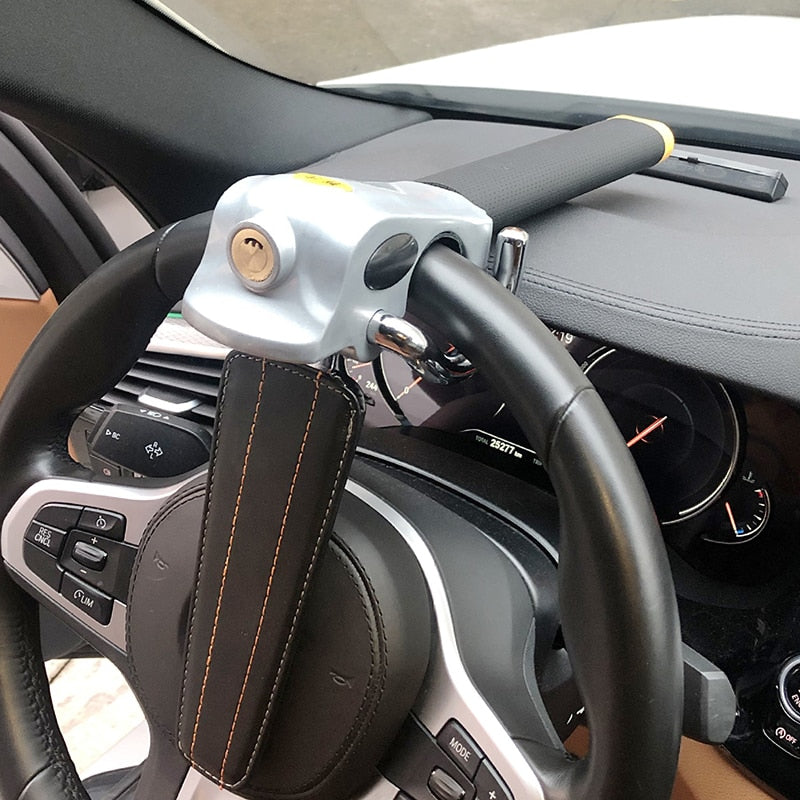 Ultra-starke Lenkrad-Sicherungsstange – Maximaler Schutz vor Autodiebstahl – Autozubehör