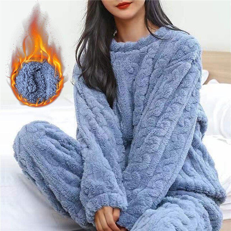 – Kuscheliges Fleece-Pyjama-Set – Bild 3 von 8