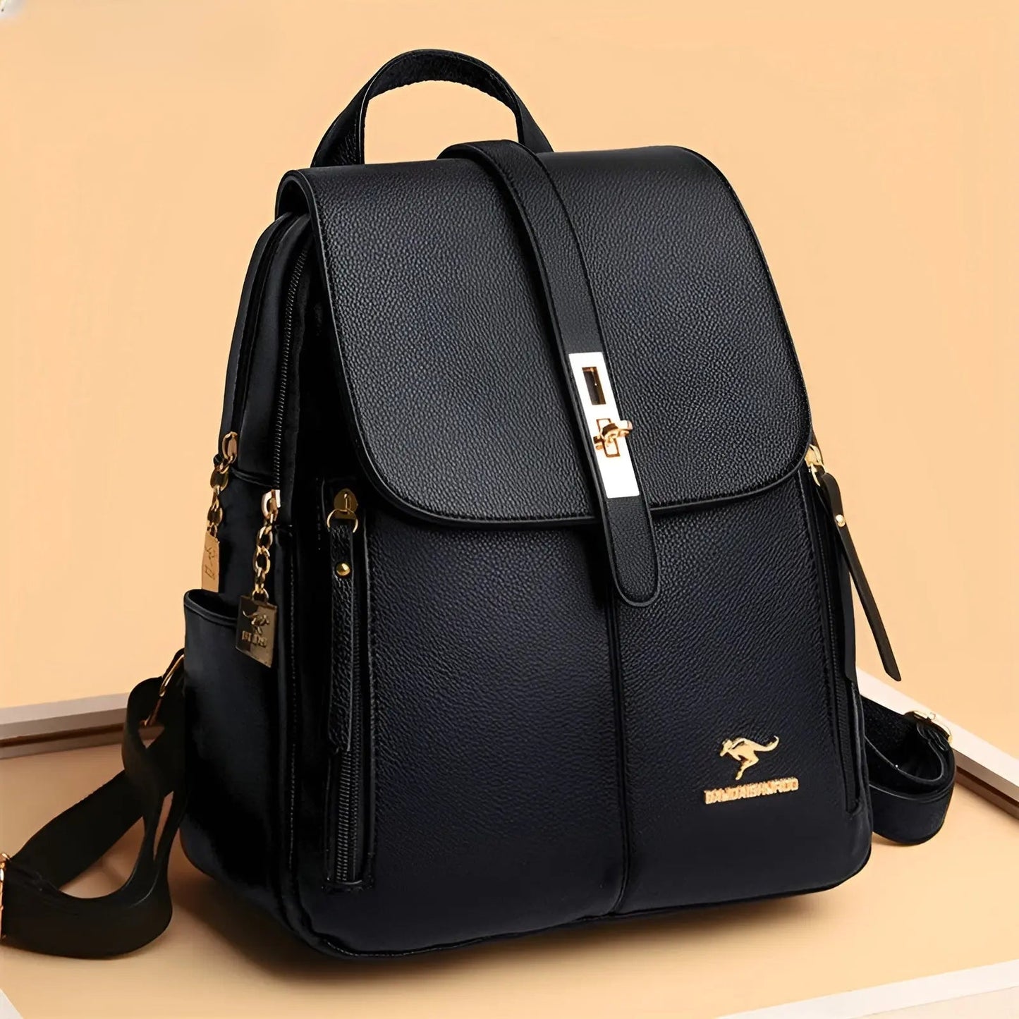 Alena Rucksack - Luxuriöse und Hochwertige Leder Damenhandtasche 2