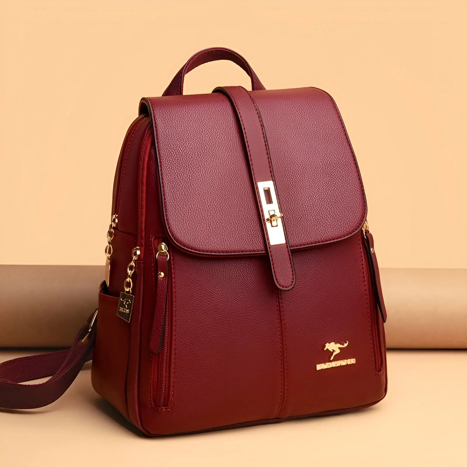 Alena Rucksack - Luxuriöse und Hochwertige Leder Damenhandtasche 5