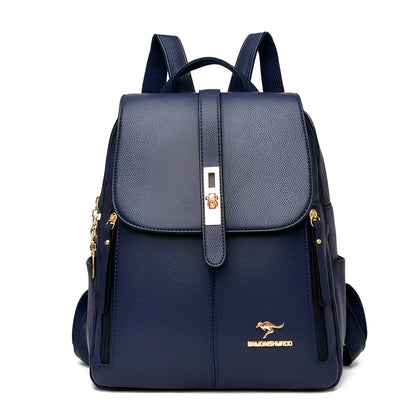 Alena Rucksack - Luxuriöse und Hochwertige Leder Damenhandtasche 9