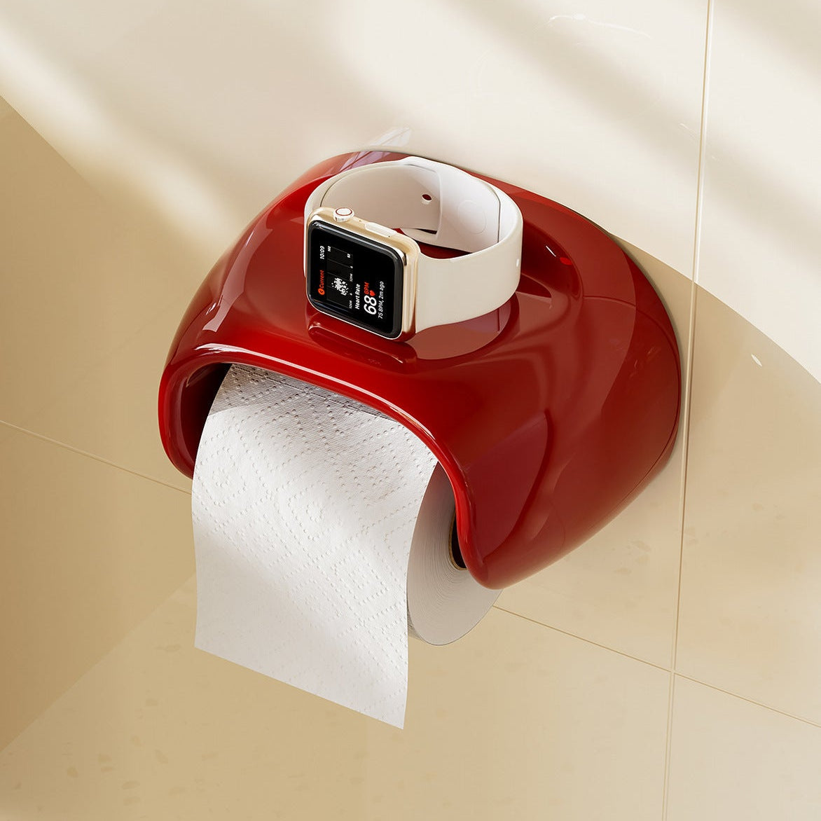 Ari – Toilettenpapierhalter ohne Bohren im modernen Design