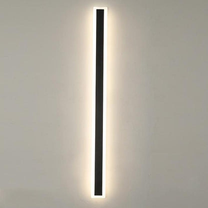 Modern LED Außenwandleuchte Schwarz Metall Garten/Balkon – Bild 14 von 23