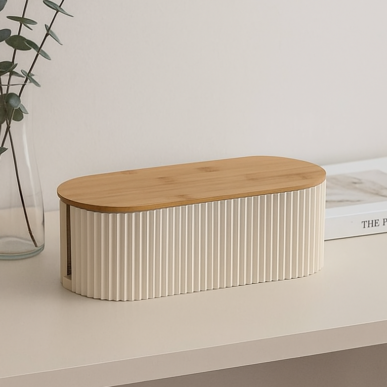 CabelBox – Eleganter Kabelorganizer für ein aufgeräumtes Zuhause