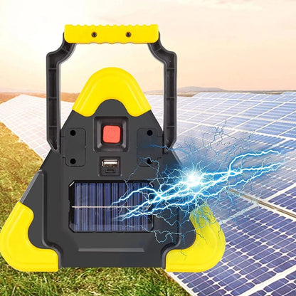 2-in-1 solarbetriebene Notsignallampe – Lampe